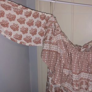 Off Shoulder Wrap Dress